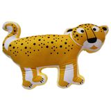 Stuffed Leopard Toy Back Cushion