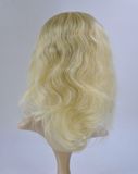 Blonde Human Hair Front Lace Wig with Baby Hair for Fashion (Body Wave)