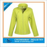 Womens Fashion Windproof Softshell Jacket with Fleece Padding