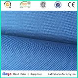 100% Polyester PVC Coated 600d Textile Blue Color Fabric for School Bags