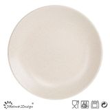 27cm Ceramic Dinner Plate Seesame Glaze Coup Shape