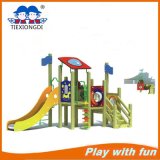 Wood-Plastic Children Outdoor Amusement Playground Equipment