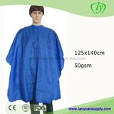 Pure Color Hot Sale Hair Cutting Shampoo Cape for Salon