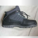 Worker PU Injection Outsole Genuine Leather Safety Shoes