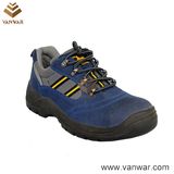 High Quality Blue Working Safety Shoes with Steel Platewss006