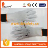 Ddsafety 2017 13 Gauge Nylon Polyester Seamless White PVC Dots Work Glove