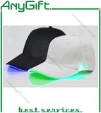 LED Cotton Baseball Cap with Optical Fiber Lights 002