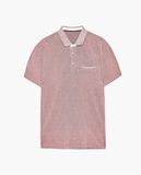 Oxford Men's Polo Shirt with Short Sleeve