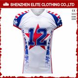 Custom Logo Mens White American Football Jersey (ELTSJI-39)