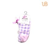 100% Cotton Girls Dance Socks with Non Slip