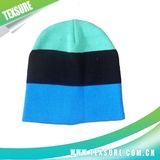 Striped Mixed Color Beanie Knitted Winter Hat/Caps (031)