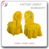Popular Decorative Style Durable Fabric Chair Cover Skirt (YT-76)