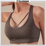 Custom Private Label Workout Clothing Girls Seamless Yoga Bra