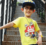 Child Summer 100% Cotton T-Shirts (ZJ055)