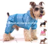 Feather Hooded Dog Jacket