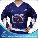 Custom Sublimation Printing Ice Hockey Shirts for Ice Hockey Sports