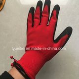 Latex Crinkle Safety Work Gloves