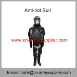 Wholesale Cheap China Police Black Anti Riot Suits with Helmet