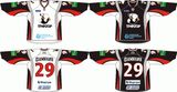 Customized Kontinental Hockey League Traktor Chelyabinsk Hockey Jersey