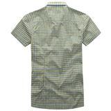 Men's 100% Cotton Short Shirt Made in China