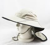 Outdoor Big Brim Cap with Flap