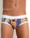 Aop Fit Fashion Men's Brief Slip Mini Tanga Men's Underwear