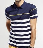 New Style Cotton Striped Fashion Men's Polo Shirt