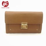 Trendy Girls Folded Wallet with Metallic Zip High Quality