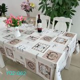 PVC Wipe Clean Dining Oil Proof Table Cloth