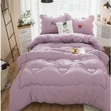 Wholesale Cheap Brushed Many Color Microfiber Summer Quilt Polyester Comforter