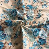 Polyester Woven Twill Fabric Disperse Printed for Bedding Sets