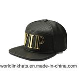 Metal 3D Logo Gold Plate Metal Badge Logo Snapback Caps