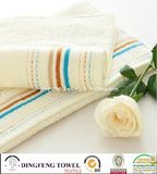 100% Combed Cotton Terry Towel with Satinborder