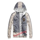 Mens 100%Cotton Hoody Fashion Casual Jacket Sweater (J-1625)