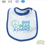 100% Cotton Fabric Waterproof Baby Bib