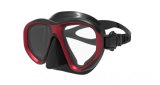 High Quality Silicone Dive Mask with Silicone Skirt and Tempered Glass Lens