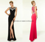 Sequins Fashion Dresses Chffion Side Split Prom Party Gowns Ra920