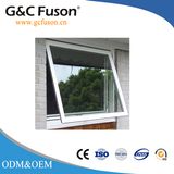 Outside Opening Glass Aluminum Awning Single Window