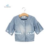 New Style Soft Cotton Beautiful Girls' Long Sleeve Denim Shirt by Fly Jeans