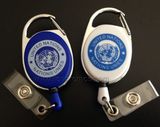 United Nation Logo Staff Retraceable Badge Reel