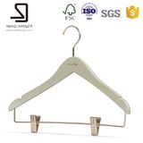 Light Green Clothes Wooden Hanger, Pants Hanger, Suit Hanger