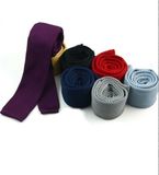 Men's Fashionable 100% Polyester Knitted Necktie