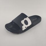 Black Fashion Hot Sale PVC Slipper Man Shoes and Woman Shoes