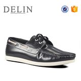 New Promotion Fashion Men Boat Shoes Leather Upper