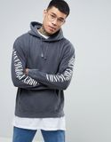 Obey Quickstrike Hoodie with Sleeve Print