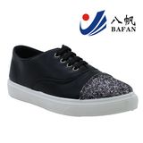 Glitter Toe Cap Fashion Women Casual Injection Shoes Bf161078