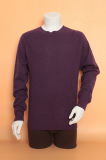 Men's Yak Wool/Cashmere Round Neck Pullover Sweater/Garment/Clothing/Knitwear