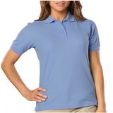 Light Blue Women's Original Polo T-Shirt