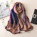 Wholesale Cheap Long Women Scarf in 100% Polyester (HW16)