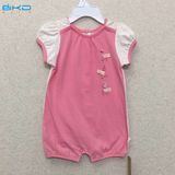 Gots Certificate Baby Clothes OEM Baby Sleeping Romper